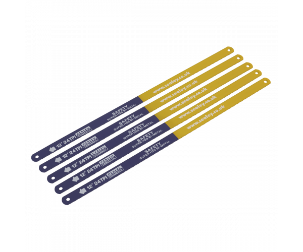 Hacksaw Blade 300mm HSS Bi-Metal 24tpi Pack of 5