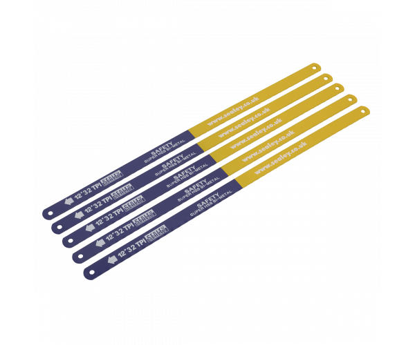 Hacksaw Blade 300mm HSS Bi-Metal 32tpi Pack of 5