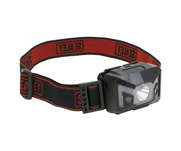 Head Torch 3W SMD & 2 Red LED 3 x AAA Cell with Auto-Sensor