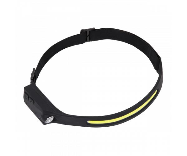 Head Torch 5W COB & 3W LED Bulb with Auto-Sensor Rechargeable