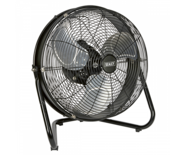 Industrial High Velocity Floor Fan with Internal Oscillation 18"