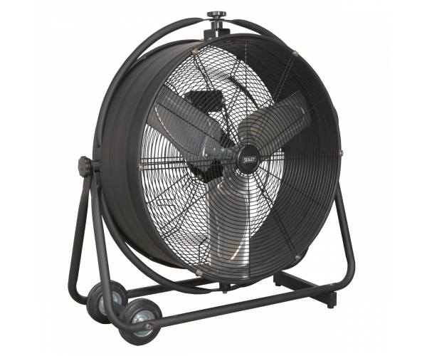 Industrial High Velocity Orbital Drum Fan 24" 230V