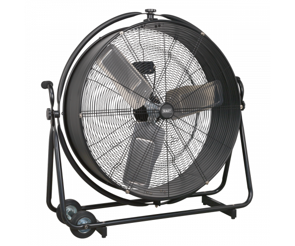 Industrial High Velocity Orbital Drum Fan 30" 230V