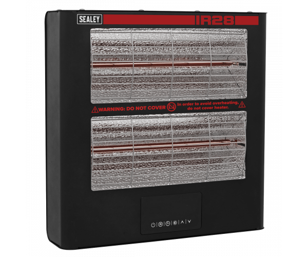 Infrared Quartz Heater - Wall Mounting 2.8kW/230V