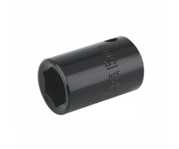 Impact Socket 15mm 1/2"Sq Drive