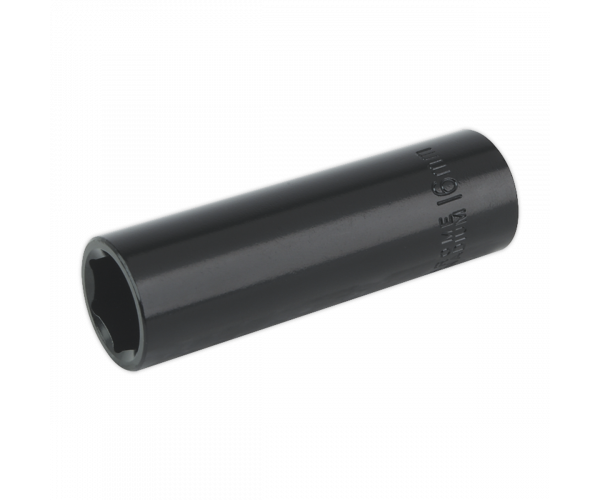 Impact Socket 16mm Deep 1/2"Sq Drive