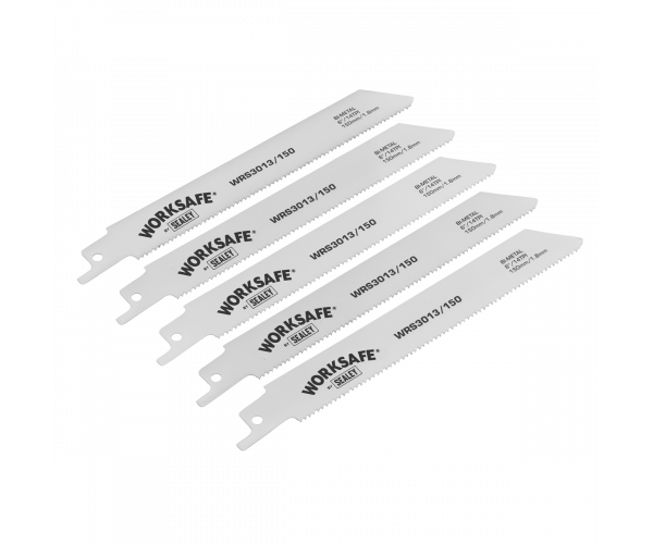 Reciprocating Saw Blade 150mm 14tpi - Pack of 5