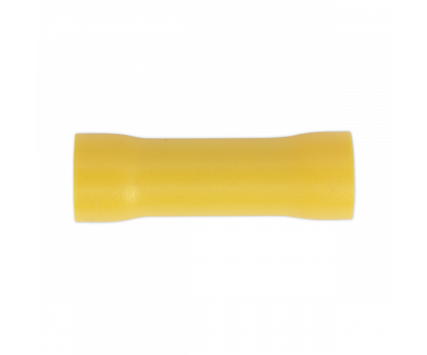 Butt Connector Terminal Ø5.5mm Yellow Pack of 100