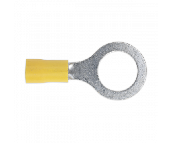 Easy-Entry Ring Terminal Ø13mm (1/2") Yellow Pack of 100