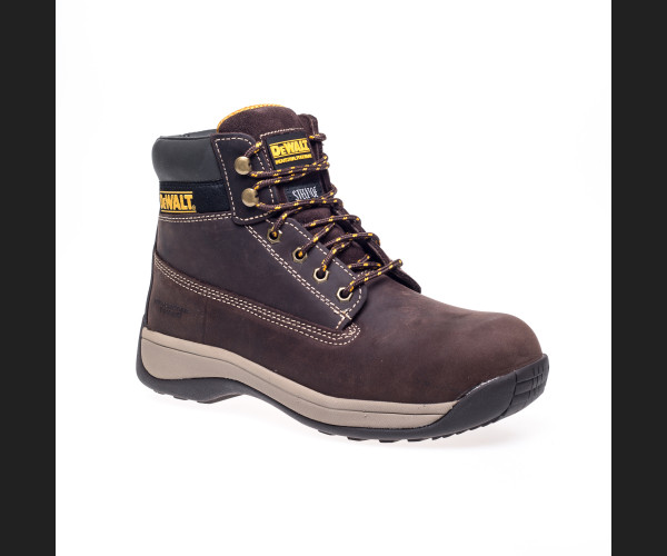 DEWALT APPRENTICE BROWN NUBUCK SAFETY HIKER