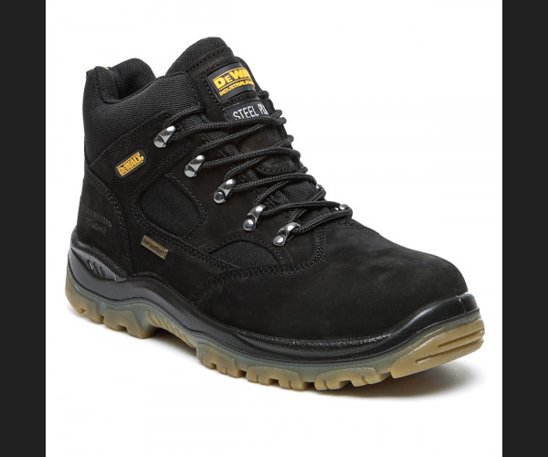 DEWALT BLACK CHALLENGER 3 BLACK WATERPROOF SAFETY HIKER