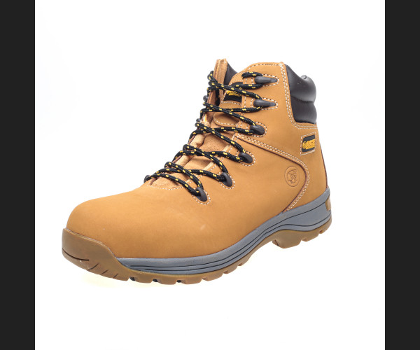 APACHE AP314CM WHEAT NUBUCK WATER RESISTANT SAFETY HIKER