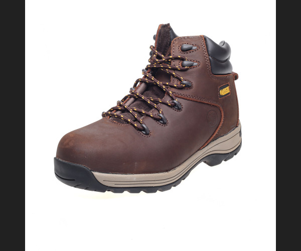 APACHE AP315CM BROWN NUBUCK WATER RESISTANT SAFETY HIKER