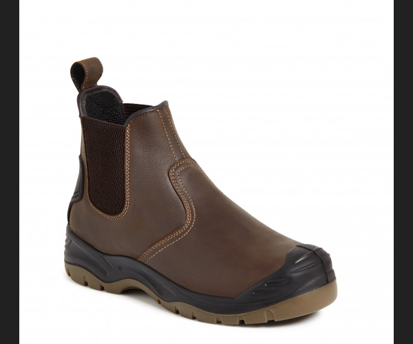 APACHE AP715SM BROWN SAFETY DEALER BOOT