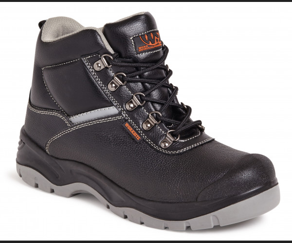 WORK SITE SS609SM BLACK ALL TERRAIN SAFETY BOOT