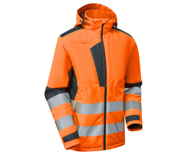 supertouch System Hi Vis Eco Thermsulation Orange/Navy Jacket supertouch System Hi Vis Eco Thermsulation Orange/Navy Jacket