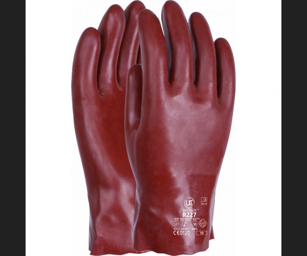 R227 - 11" (27CM) PVC CHEMICAL GAUNTLET 