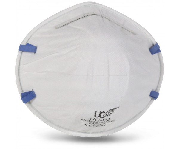 UC-P2 (BOX OF 20) Disposable FFP2 cupped mask (APF 10)