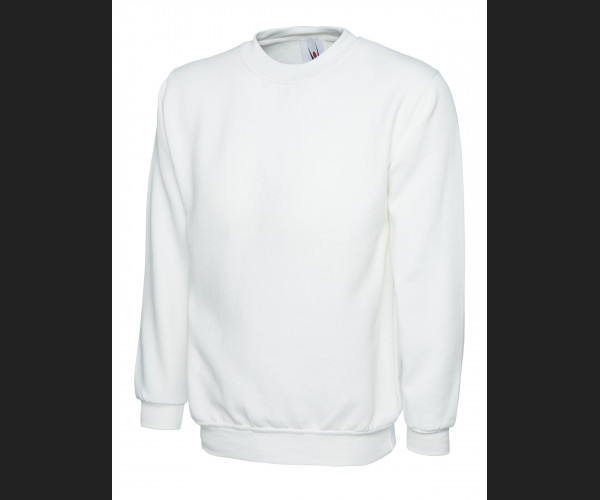 UNEEK UC203 CLASSIC SWEATSHIRT White