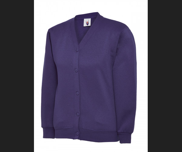 UNEEK UC207 CHILDRENS CARDIGAN Purple