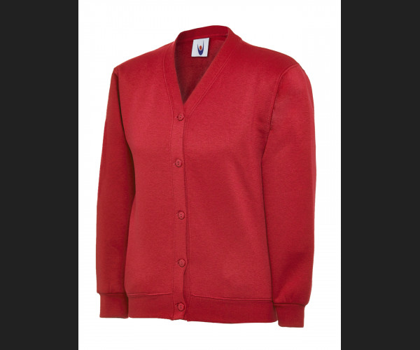 UNEEK UC207 CHILDRENS CARDIGAN Red