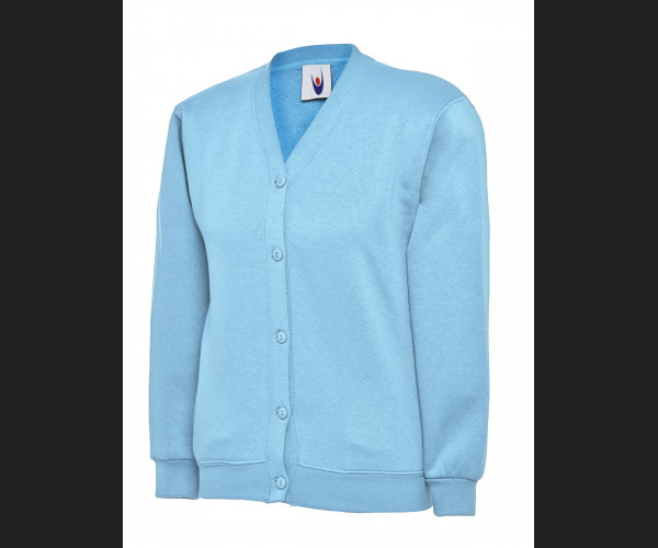 UNEEK UC207 CHILDRENS CARDIGAN Sky