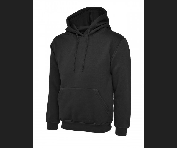 UNEEK UC501 HOODED SWEATSHIRT Black