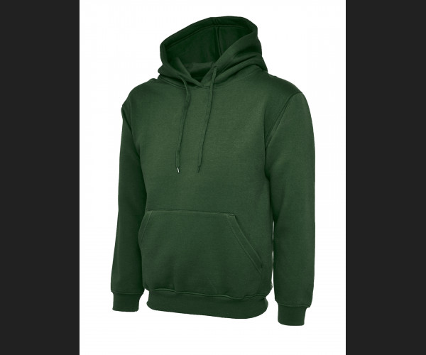 UNEEK UC502 HOODED SWEATSHIRT Bottle Green