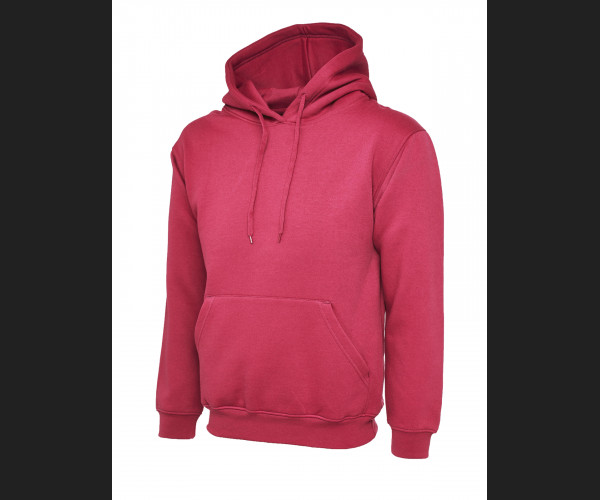 UNEEK UC502 HOODED SWEATSHIRT Hot Pink