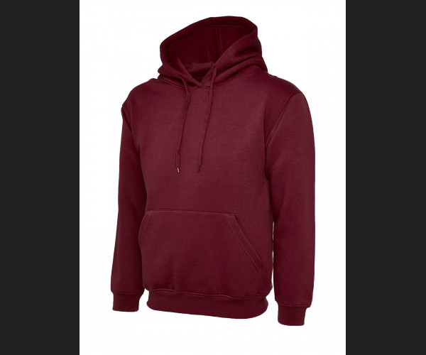 UNEEK UC502 HOODED SWEATSHIRT Maroon