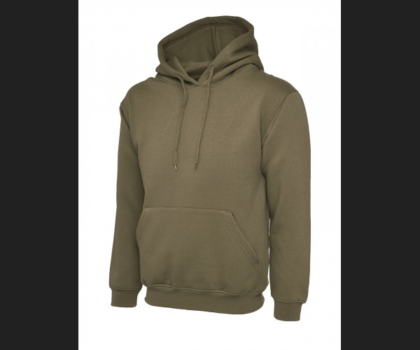 UNEEK UC502 HOODED SWEATSHIRT Olive