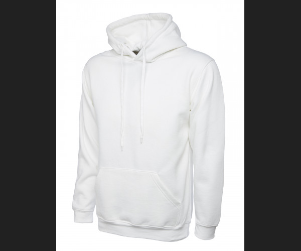 UNEEK UC502 HOODED SWEATSHIRT White