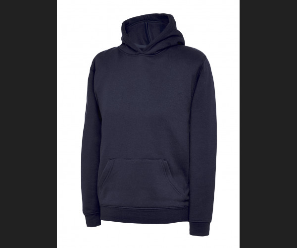 UNEEK UC503 CHILDRENS HOODED SWEATSHIRT Navy