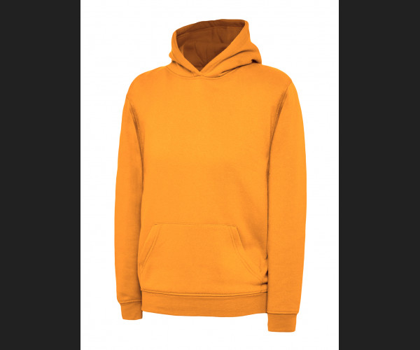 UNEEK UC503 CHILDRENS HOODED SWEATSHIRT Orange