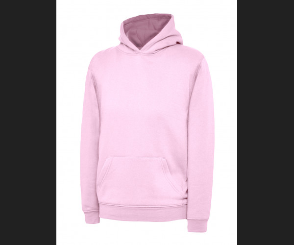 UNEEK UC503 CHILDRENS HOODEDSWEATSHIRT Pink