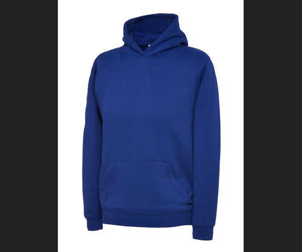 UNEEK UC503 CHILDRENS HOODED SWEATSHIRT Royal