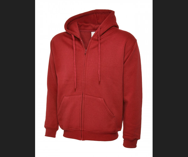 UNEEK UC504 HOODED SWEATSHIRT Red