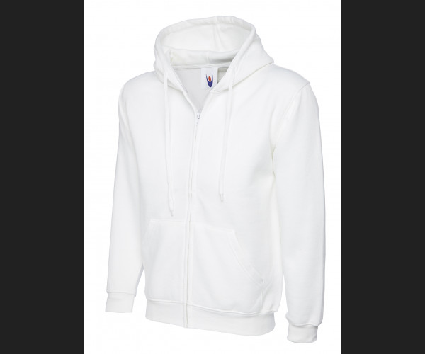 UNEEK UC504 HOODED SWEATSHIRT White