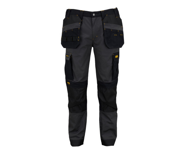 DeWalt Albany Slim Fit Work Trousers – Grey/Black Ripstop