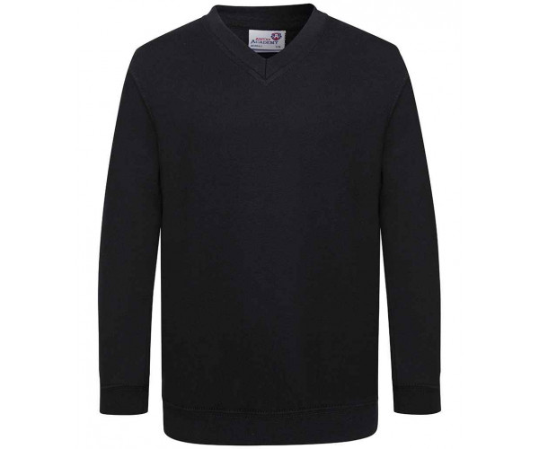 AWDis Academy Kids V Neck Sweatshirt